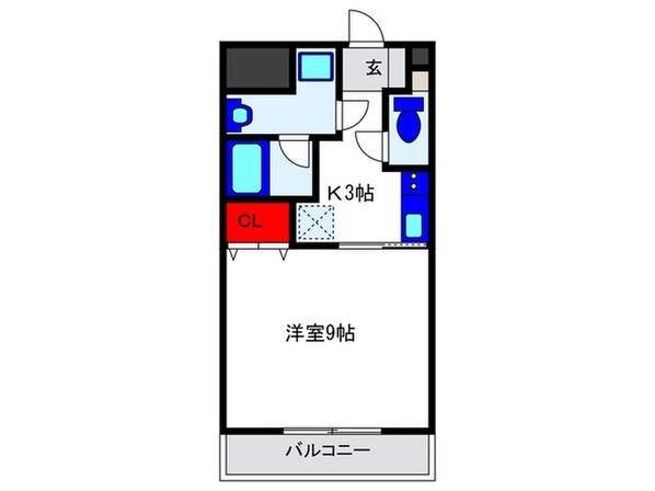 ラフィーン蛍池の物件間取画像